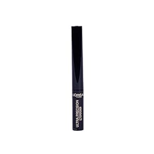 L’Oréal Paris Vloeibare eyeliner met zachte en flexibele veer, Super Liner Ultra Precision, nr. 01 zwart, 1 x 2 ml