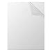 Mr-Label Clear Full Letter Sheet Removable Adhesive Labels -Transparent Tear-Resistant Waterproof Stickers for Kitchen Use | Manufacturing and Storage-Laser Print Only (25 Sheets)