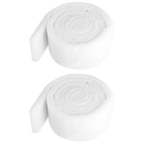 2 Pack Fish Tank Filter Sponges, Reusable Aquarium Filter Sponge, High-Efficiency Aquarium Filter Media, for Freshwater & Saltwater - Easy to Clean, Durable (2m * 12cm Width) 2 Pack Fish Tank Filter Sponges, Reusable Aquarium Filter Sponge, High-Efficiency Aquarium Filter Media, for Freshwater & Saltwater - Easy to Clean, Durable (2m * 12cm Width)