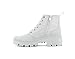 Palladium Women's Pallabase Twill Boot, Star White, 9 M