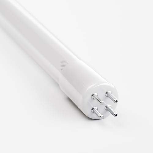 LSE Lighting GPH287T5L/4P UV Bulb – 12' Ultraviolet Germicidal Lamp, 4-Pin Base, GPH287T5L/4 Replacement for Air Water Purifiers - Designed in USA
