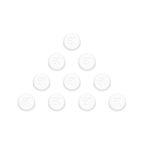 EK Water Blocks EK-Quantum Torque Plug Cover 10 PCS - Blanc