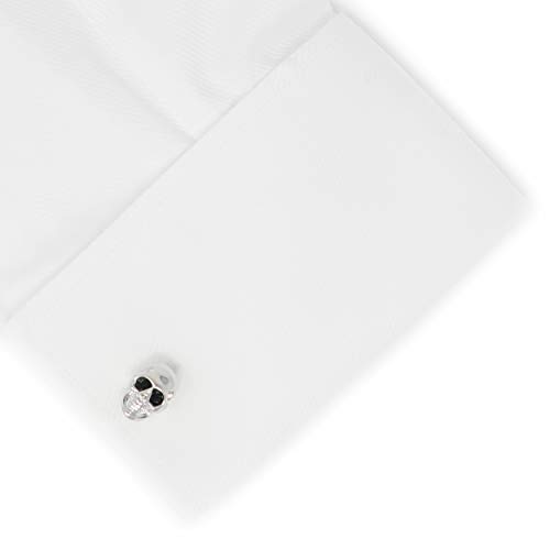 Gemelos de calavera con caja logo pirata miniatura 4