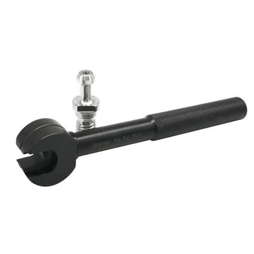 Llave de tuerca de bloqueo, llave de tuerca mecánica de acero, llave de uñas de mano antideslizante, diseño ergonómico portátil para reparación de automóviles