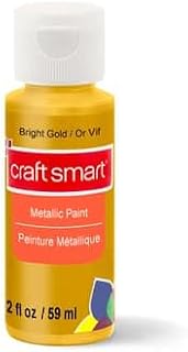 Craft Smart 12 Pack: Metallic Paint, 2oz.