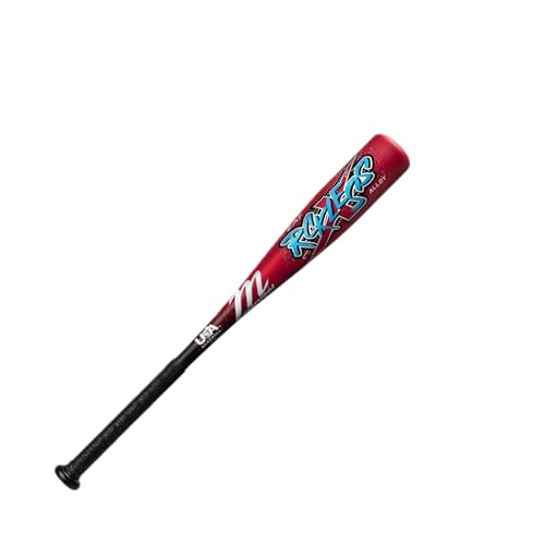 Marucci CATX RCKLESS Alloy, USA Baseball Teeball, -11 Drop, 2 5/8' Barrel, Balanced, Red...