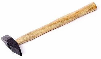 ROSHANI MARKETING Curved Claw Hammer (0.2 kg) Chipping Speciality Hammer with Wooden Grip Precision Hammer (0.6 kg)