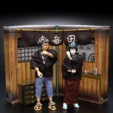 Amazon | 時代劇 侍シリーズ 1/6 風車の弥七＆霞のお新 | 風車・紙