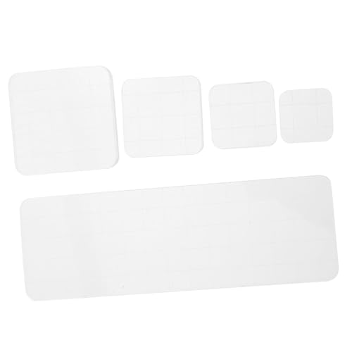 ULDIGI DIY Stamp Craft Tools 5pcs Acrylic Stamping Blocks Stamping Blocks Line Design