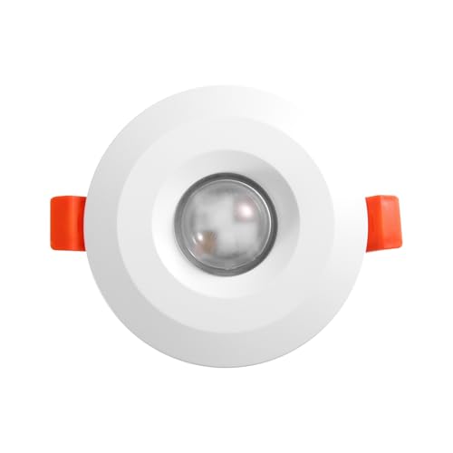 Xnuiasqe Lampe à Détecteur de Présence Humaine, Capteur Radar 24G Réglable, Convient Aux Couloirs, Escaliers et Entrées