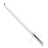 FMUSER GR100 GMRS Base Antenna, 462-467MHz, High Gain 7.5 dBi Fiberglass GMRS Base Station Antenna for GMRS Repeater, GMRS Mobile Radio Antenna with PL259 Connector