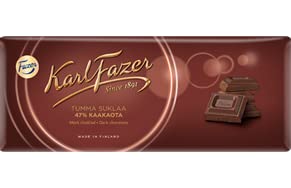 Karl Fazer Schokolade 180g-200g (10er Pack) - Wählen Sie 10 Tafeln aus 14 Geschmacksrichtungen