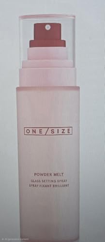 ONE/SIZE Powder Melt Setting Spray (100mL / 3.4 oz), Glass