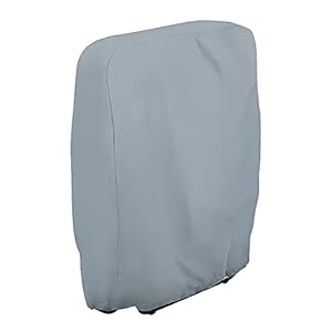 Submarine Klappstühle Schutzhülle Gartenstühle Abdeckung UV-Beständig Winddicht für Gartenmöbel Deckchair Liegestuhl Klappbar, Inklusive Oxford Tragetasche (Grau)