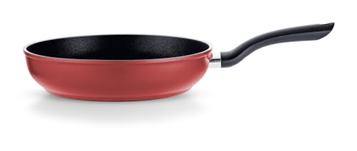 Fissler Cenit Red - Sartén (28 cm de diámetro, revestimiento de aluminio, antiadherente, borde alto, inducción)