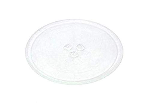 Find A Spare Universal Turntable Glass Plate for Microwave Oven 245mm with 3 Fixers