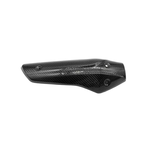 Protection thermique de tube de biellette centrale de moto avec capuchon