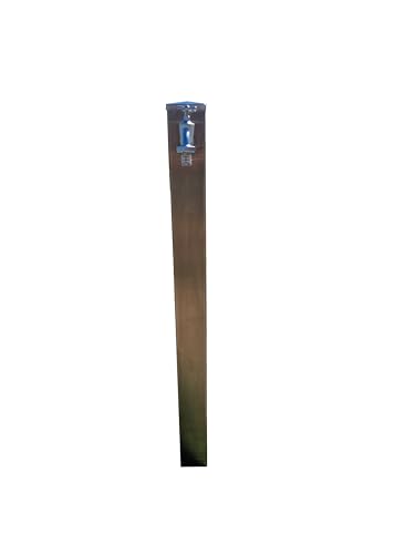 Betonierbare Wassersäule Edelstahl 3/4' Zoll 40-75cm