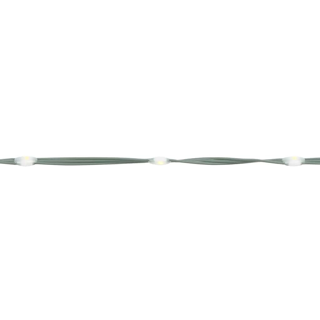 LED-Weihnachtsbaum für Fahnenmast, 200 LEDs Warmweiß, 180 cm Höhe, 8 Lichteffekte, IP44 Outdoor Weihnachtsbeleuchtung für Garten und Terrasse