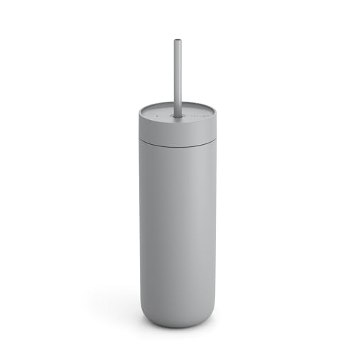 Fellow 20 oz Carter Carry Vacuum Insulated Tumbler for Water Tea, Coffee, Smoothies, & more, Stainless Steel