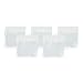 Elizabeth Ward Bead Storage Solutions Clear Plastic Storage Containers (5pc) – Medium – Organize Beads, Jewelry Making and Craft Supplies, Earrings and More – Securely Snaps Shut, 1-3/4” x 2” x 1-1/8”