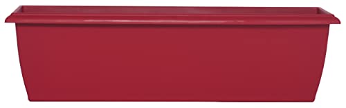 Riviera Evolution Blumenkasten, 40 cm, Rot