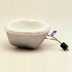 Glas-Col 100A O404 Series O Fabric Hemispherical Mantle, 300ml Flask Capacity, 115V