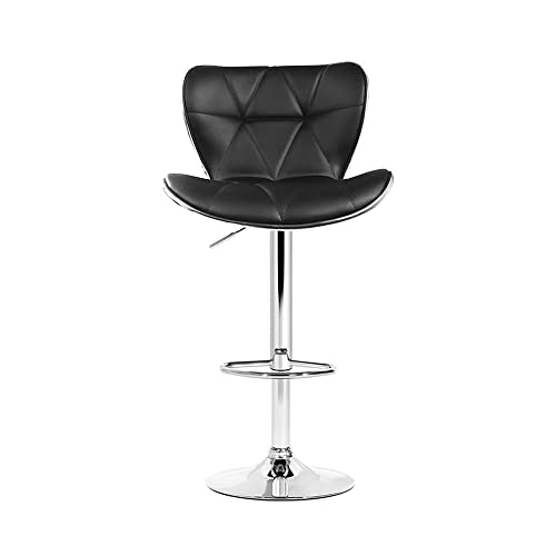 image for Artiss Bar Stools Stool Set of 4 Adjustable Kitchen Swivel Counter Bar