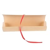 OUNONA Caja de Madera para Vino con Tapa Resistente Diseño Rústico para Almacenamiento Seguro de Botellas Multifuncional para Regalos y Decoración Elegante