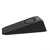 Coussinets antidérapants en silicone pour une forte tenue : coussinets en silicone à haute friction pour empêcher les mouvements indésirables de la porte, maintenant une position stable contre les tentatives d'entrée forcées ; pour les ménages nécessitant des mesures de protection supplémentaires.
