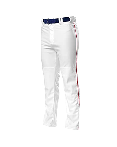 semi-relaxed Fit pantaloni A4 Ragazzo White/Scarlet Red M