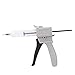Dispenser Glue Gun, 30ml Capacity Dispensing Gun Kit Plastic Manual Single Tube Handle Tool Ergonomic Handle Impression Mixing Dispensing Dispenser Gun for Pressing Squeezing Glue