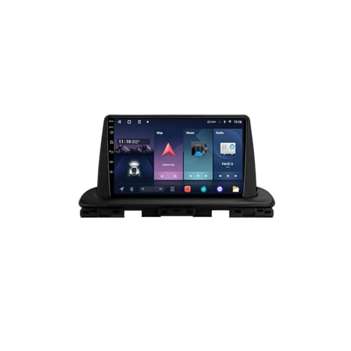 Android 13 2 DIN Pantalla Táctil Radio de 9' para Kia Cerato 4 IV 2018-2021 Radio Coche con Navegación GPS Bluetooth Radio FM Cámara Trasera Multimedia Pantalla para Coche(A6 6+128G)
