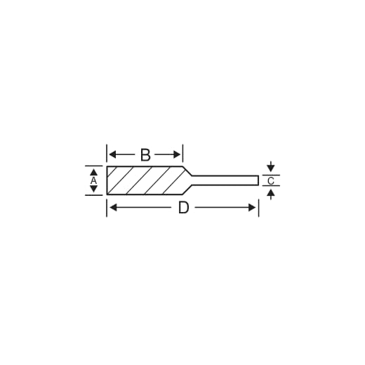 Rotary Burrs Bahco F1225M08 Tc miniatura 2