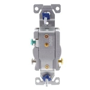 #US 10 White Commercial Outlet Single Receptacles 5-20R 20A 125V 1877W