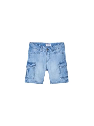 Bermuda denim cargo de niño para jugar y pasear este verano con Mayoral