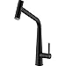 FRANKE Icon 115.0625.190-Grifo para Fregadero de Cocina con Boquilla extraíble, Color Negro Mate