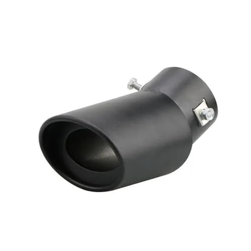 Tubo de escape trasero coche universal silencioso con rejilla y cubierta acero inoxidable