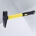 Lightweight Plastic Coated Bench Hammer - Impact Resistant Steel Fitter Tool for Engineers & Tool Makers - 30 x 10.5 x 2.5 cm