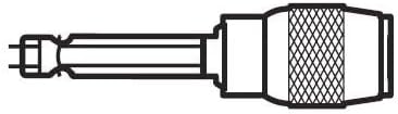 Lutz 23048 1/4" Magnetic Bit Holder with Lock - 25 per Jar