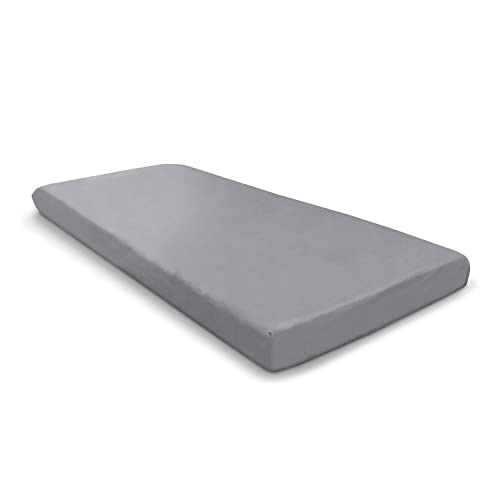 npluseins klassisches Jersey Spannbetttuch - erhältlich in 34 modernen Farben und 6 verschiedenen Größen - 100% Baumwolle, 120 x 200 cm, apfelgrün 2 maxVitalis Spannbettlaken für Gästematratze, Bettlaken für Klappmatratzen, Spannbetttuch für Faltmatratze, Waschbar bei 40°C, Grau, 100% Polyester