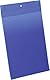 Durable Kennzeichnungstasche plus (A4 hoch) Packung à 10 Stück, blau, 174707