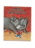 Library Binding Where Do You Hide Two Elephants? Book