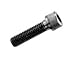HOLO-KROME 72400 1-1/4"-7 x 3" ASTM A574 Hex Drive Black Oxide Finish Alloy Steel Socket Cap Screw - Made in The USA (Pack of 1)