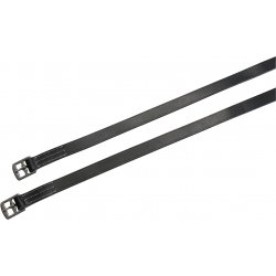 ERIC THOMAS PRO Steigbügelriemen, 137 cm lang, 25 mm breit, schwarz