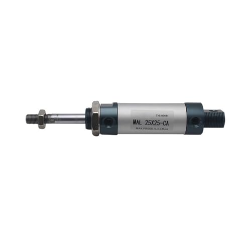 Cilindro neumático de doble efecto de 25 mm de diámetro y 25 mm de carrera 3