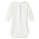 NAME IT Baby Girls NBFTYLLA LS NOOS Langarm Body, White Alyssum, 62