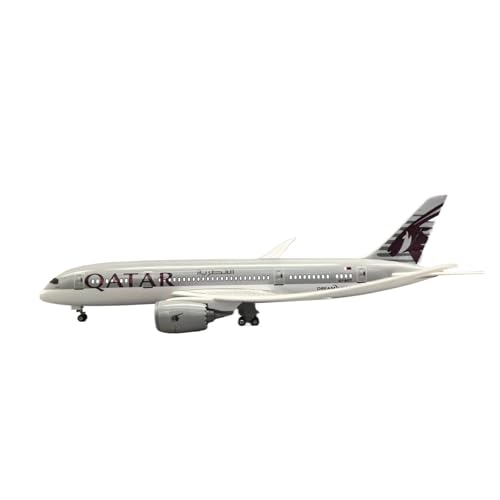 Avión de Qatar Airways B787 Dreamliner a escala 1/130 modelo de resina fundida de 47 cm
