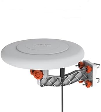 Leadzm TA-A1 150 Miles TV Antenna Indoor Outdoor Omni-Directional 360 Degree Reception, Omni-Directional Antenna(As Shown)