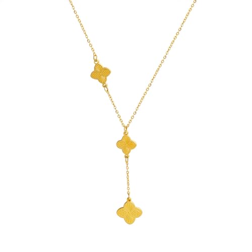 18k Yellow Gold Necklace for Women Real 18 Carat Gold Jewelry for Wife Birthday Gifts for Mother Present for Her